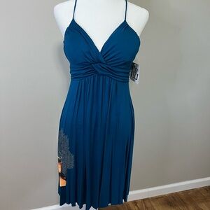 Island Girl sundress with sparkle hogfish design